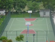 黄石篮球场围网