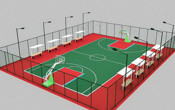 篮球场围网常规尺寸